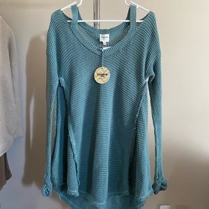 Hayden Los Angeles Shop Lux knitted boho dress